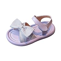Girls Sandals Party Shoes for Kids Fahsion Casual Beach Sandals baby Summer Holiday Beach Shoes Size 94 Shoes for Little Girls Adjustable Walking Shoes Slippers