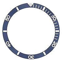 Ewatchparts BEZEL INSERT COMPATIBLE WITH OMEGA SEAMASTER 120 OF 1970 SWISS 37 x 30.70