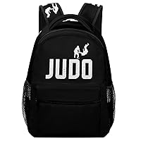 Judo Design Travel Backpack for Men Women Lightweight Computer Laptop Bag Casual Daypack