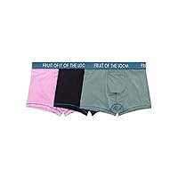 Fruit of the Loom Men's Getaway Boxer Briefs, Lightweight Breathable Fabric, Quick Dry & Odor Control
