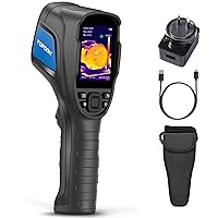 TC004 Lite Thermal Imaging Camera, 160 x 120 IR Resolution 15-Hour Battery Life Handheld Infrared Thermal Imager with 1x / 2X / 4X Zoom Level, -4°F~1022°F Range, High and Low-Temperature Alarm