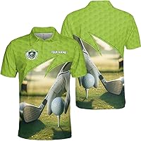 Camelliaa Shop Personalized Funny Golf American Flag Men & Women Polo Shirt S-5XL, Golf Lover Shirt, USA Golf Shirt