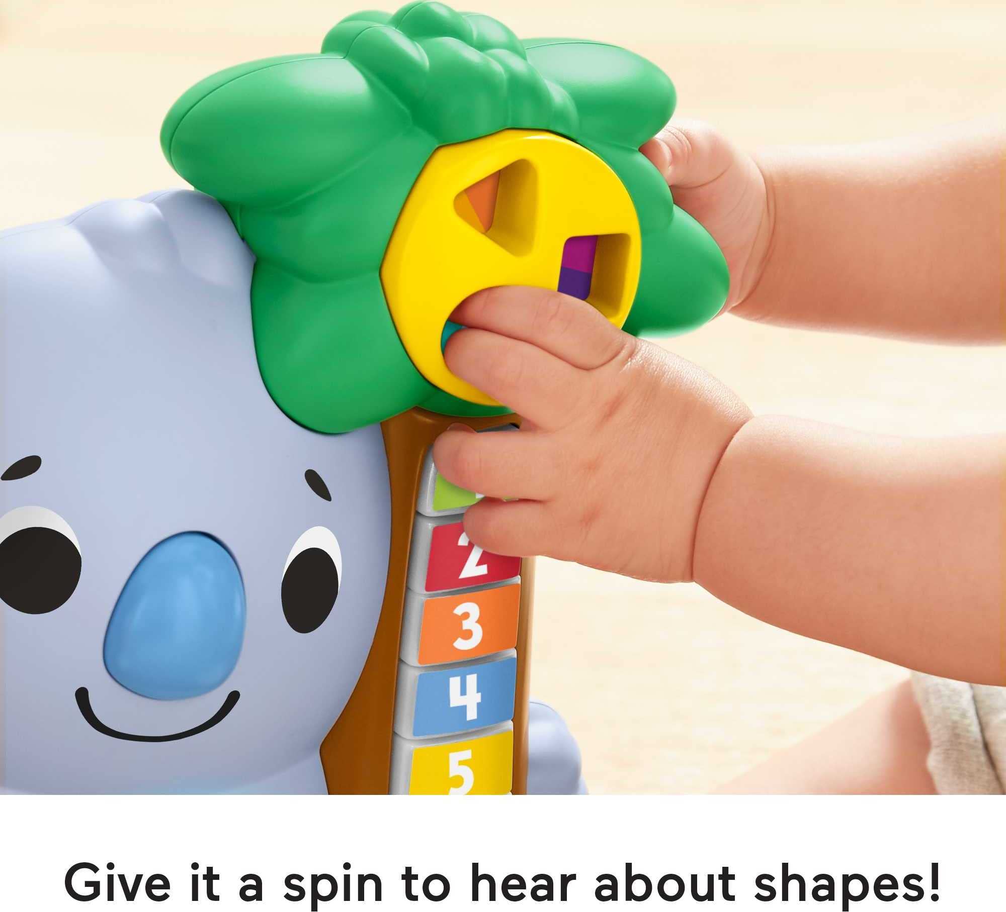 Fisher-Price Linkimals Counting Koala - UK English Edition, Animal-Themed Musical Learning Toy for Baby and Toddler Ages 9 Months and Older