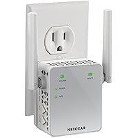 NETGEAR Wi-Fi Range Extender EX3700 - Coverage Up to 1000 Sq Ft and 15 Devices with AC750 Dual Band Wireless Signal Booster & Repeater (Up to 750Mbps Speed), and Compact Wall Plug Design NETGEAR Wi-Fi Range Extender EX3700 - Coverage Up to 1000 Sq Ft and 15 Devices with AC750 Dual Band Wireless Signal Booster & Repeater (Up to 750Mbps Speed), and Compact Wall Plug Design