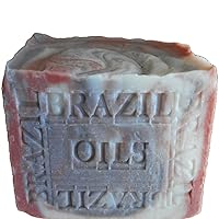 Brazilian Oil's Soap Bar With Organic Acai Berry Butter Natural Large Bar Aged 15 Oz.