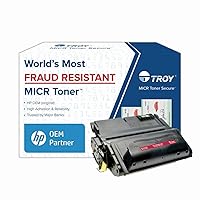 Troy 02-81118-001 4200 MICR Toner Secure Cartridge (Coordinating HP Part Number: HP-Q1338A)