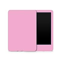 MightySkins Skin Compatible with Amazon Kindle 6-inch 11th Gen (2022) Full Wrap - Solid Pink | Protective, Durable, and Unique Vinyl Decal wrap Cover | Easy to Apply | Made in The USA
