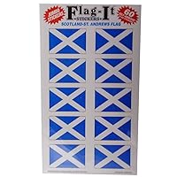 Scottish Flag Stickers 1.5