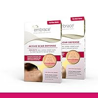 Active Scar Defense for New Scars, FDA-Cleared Silicone Scar Sheets, 2.4 Inch, Medium, 60 Day Supply (Recommended Treatment)