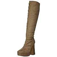 Jessica Simpson Womens Daniyah Zipper Knee-High Boots