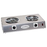 Broil King CDR-1TB Professional Double Hot Plate, 21-1/4-Inch by 4-1/8-Inch by 12-1/4-Inch, Grey