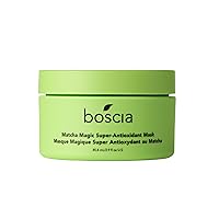 Boscia MATCHA Magic Super-Antioxidant Mask - Vegan, Cruelty-Free, Natural & Clean Skin Care - Matcha Face Mask with Antioxidants - For All Skin Types - 2.9 fl oz