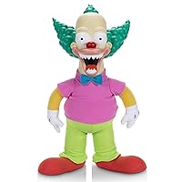 The Simpsons Talking Krusty Doll Plush, 16-Inch Good and Evil Krusty Pull String Doll, from The Classic Treehouse of Horror III Episode