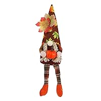 Harvest Festival Gnome Beard Corn Braids Pumpkin Decorative Ornament For Thanksgiving Festival Party Decoration Holiday Gift For Friend And Family