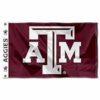College Flags & Banners Co. Texas A&M Aggies Printed Header 3x5 Foot Banner Flag