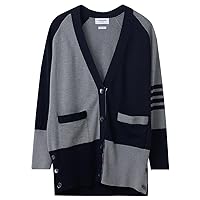 Thom Browne, Women's Exaggerated V Neck Cardigan