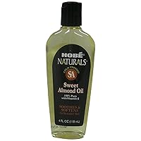 Hobe Naturals Sweet Almond Oil, 4 Fluid Ounce