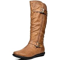 DREAM PAIRS Women's Camel Knee High Winter Boots Size 11 M US Trace