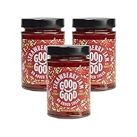 Good Good Sweet Strawberry Jam - Low Calorie, Low Carb & No Added Sugars - Keto Friendly Jelly - Vegan - Gluten Free - Preserves - 12 Ounce (Pack of 3)