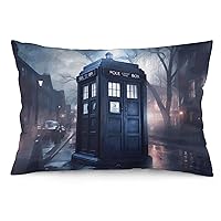 Doctor Dr Who Police Box Mice Long Body Pillow Cover Pillowcase 20x30 20x50inch Sofa Cushion Case Home Decoration