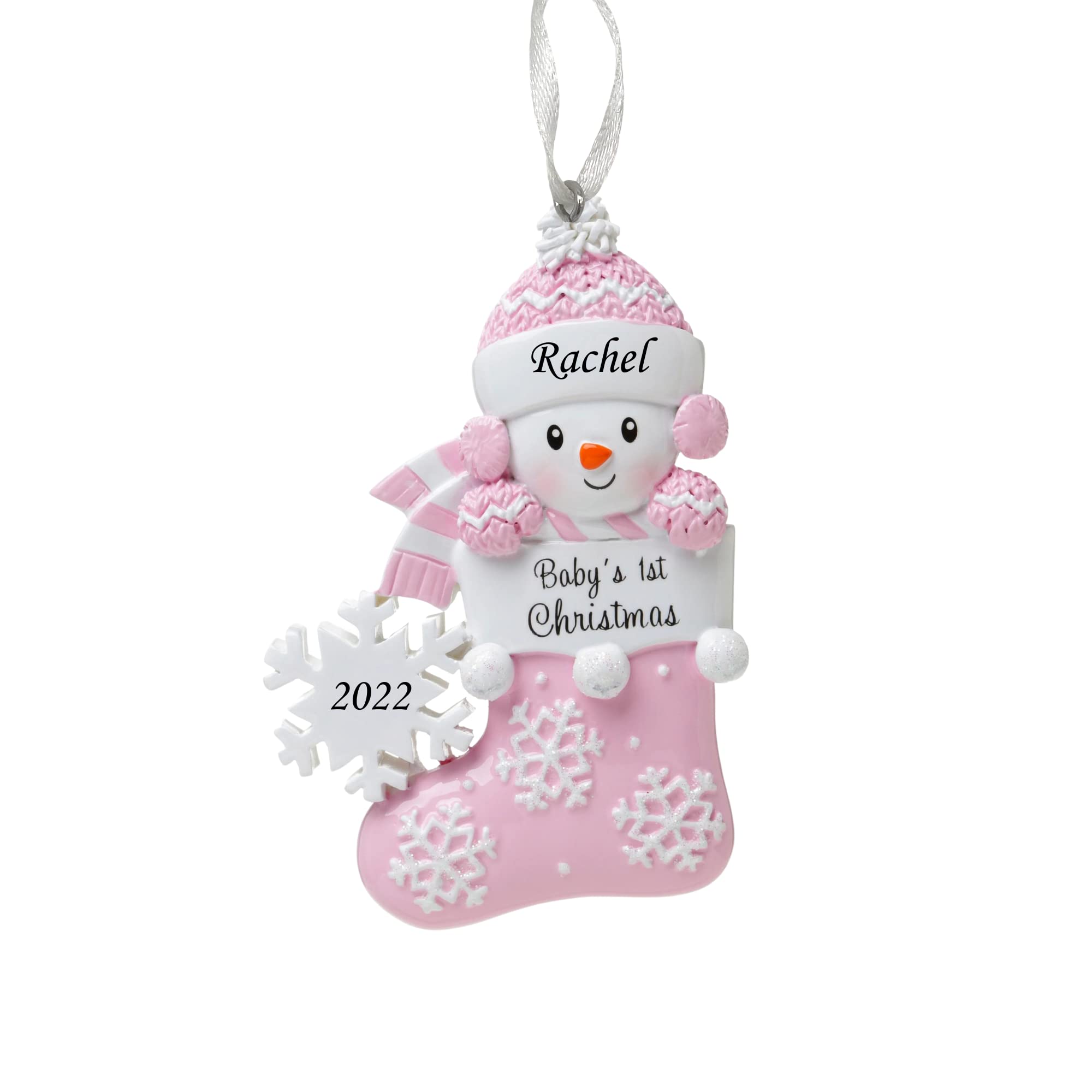 Mua 2024 Personalized Ornament Baby\'s First Christmas Baby Girl ...