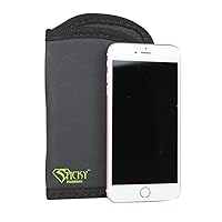 Sticky Holsters Cell Phone Pouch Holster T-3 – Cellphone Sleeve Case Cover – Fits Phones 7 x 4 inches with or Without a Case – IWB or Everyday Pocket Carry – Black