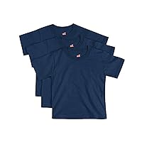 Hanes ComfortSoft Toddler Crewneck T-Shirt 3-Pack Navy
