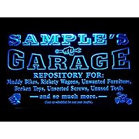 ADVPRO Name Personalized Custom Garage Basement Den Repair Neon Sign Blue 16x12 inches st4s43-pp-tm-b