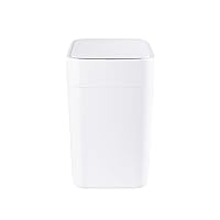 TOWNEW T1S 4.1 Gallon Automatic Self-Sealing and Self-Changing, Motion Sense Activated Trash Can, 2024 Upgrade Smart Garbage Can with Lid for Kitchen Bathroom Office, White