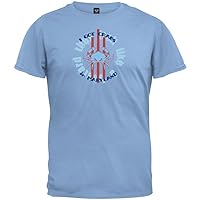 Old Glory - Mens Maryland Crabs T-Shirt Large Light Blue