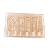 10 Pieces Chocolate Molds Plastic Egg Wedding Mothers Day Baby Shower 03465 Lollipops Candy Making Supplies Cake Sugarcraft Jelly