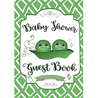 Baby Shower Guest Book: For Twins, Two Peas in a Pod Design (Hardcover), Includes photo pages, gift log, predictions and advice pages. Great for ... remember pregnancy. (Baby Shower Guest Books) Baby Shower Guest Book: For Twins, Two Peas in a Pod Design (Hardcover), Includes photo pages, gift log, predictions and advice pages. Great for ... remember pregnancy. (Baby Shower Guest Books) Hardcover Paperback