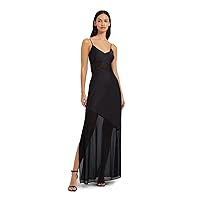 French Connection Womens Satin Strappy Slip Dress