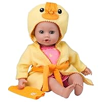 Adora BathTime Ducky Baby Doll, Doll Clothes & Accessories Set, 13 Inches