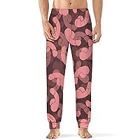 Penis Pajamas Pants for Men Print Lounge Pants Pj Bottoms Sleepwear