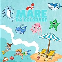 MARE DA COLORARE (Italian Edition)