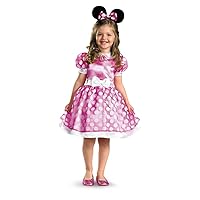Girl's Pink Minnie Mouse Costume