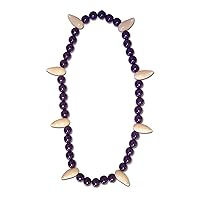 Inuyasha Beads of Subjugation Necklace, Purple, One Size