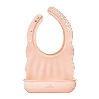 Lollipop Silicone Baby Bib | BPA Free, Skin-friendly, Soft, Comfortable, Adjustable Silicone Bibs for Babies & Toddlers