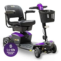 Pride Jazzy Zero Turn 8 Mobility Scooter (Orchid Purple)