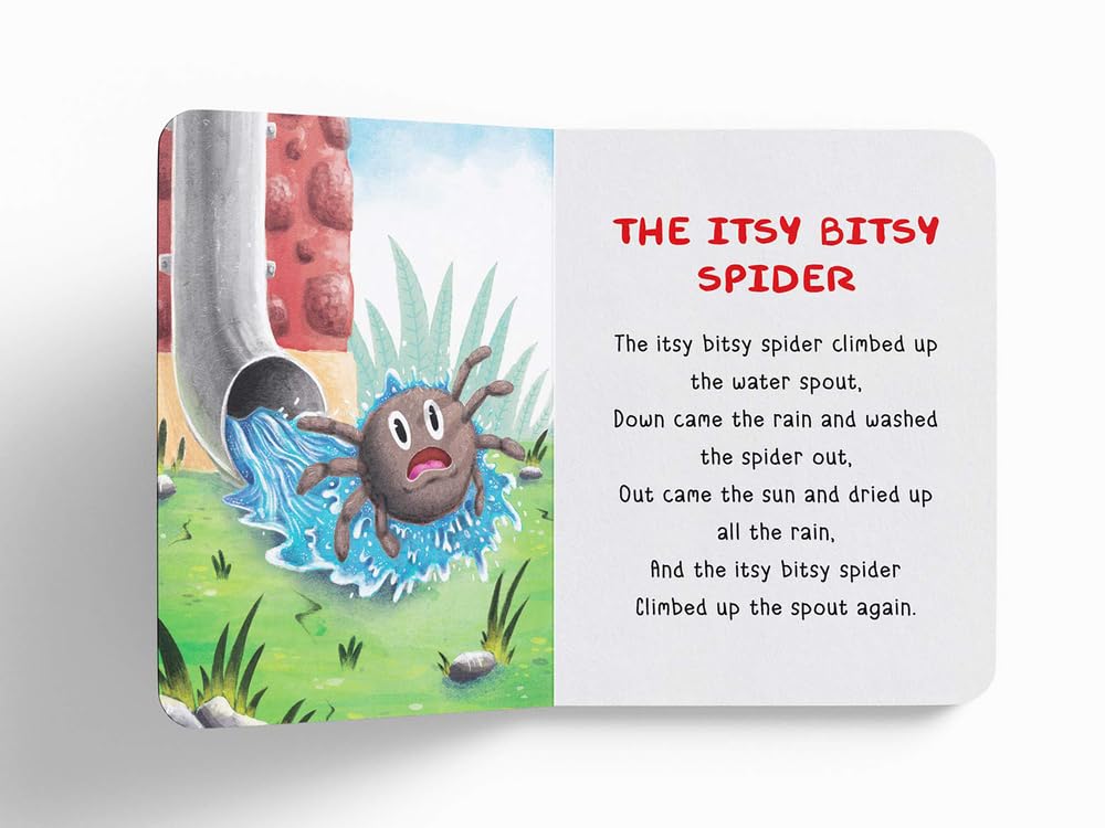 Nursery Rhymes Board Book: Illustrated Classic Nursery Rhymes (My First Book series)