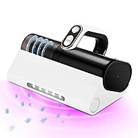 Bed Vacuum Cleaner, Handheld UV Mattress Cleaner with LED light & High Heating Tech, 500W Powerful Deep Mattress Vacuum, HEPA Filter for Bed, Mattress, Pillow, Couch, Pet Hair and Carpets Cleaning