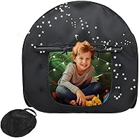 Sensory Tent|Quiet Corner for Kids to Play and Relax| Portable Pop-up Blackout Tent Black with Travel Bag|Sensory Tent for Kids with Autism, SPD, Anxiety, ADHD, etc.