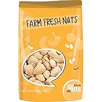 Natural In Shell Raw California Almonds (5 Lbs.) - Pure Goodness Bursting with Natural Flavors - Vegan & Keto Friendly - Healthy for Snacking - Farm Fresh Nuts Brand