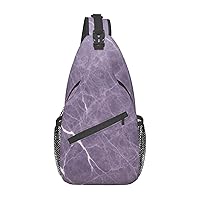 Rune Shape Bar Print Cross Chest Bag Diagonally,Multipurpose Crossbody Shoulder Bag,Travel Hiking Daypack