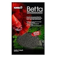 Fluval Betta Sand, Decorative Aquarium Gravel, Black