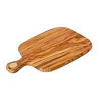 RACINE Olivewood Handle Cutting Board, One Size