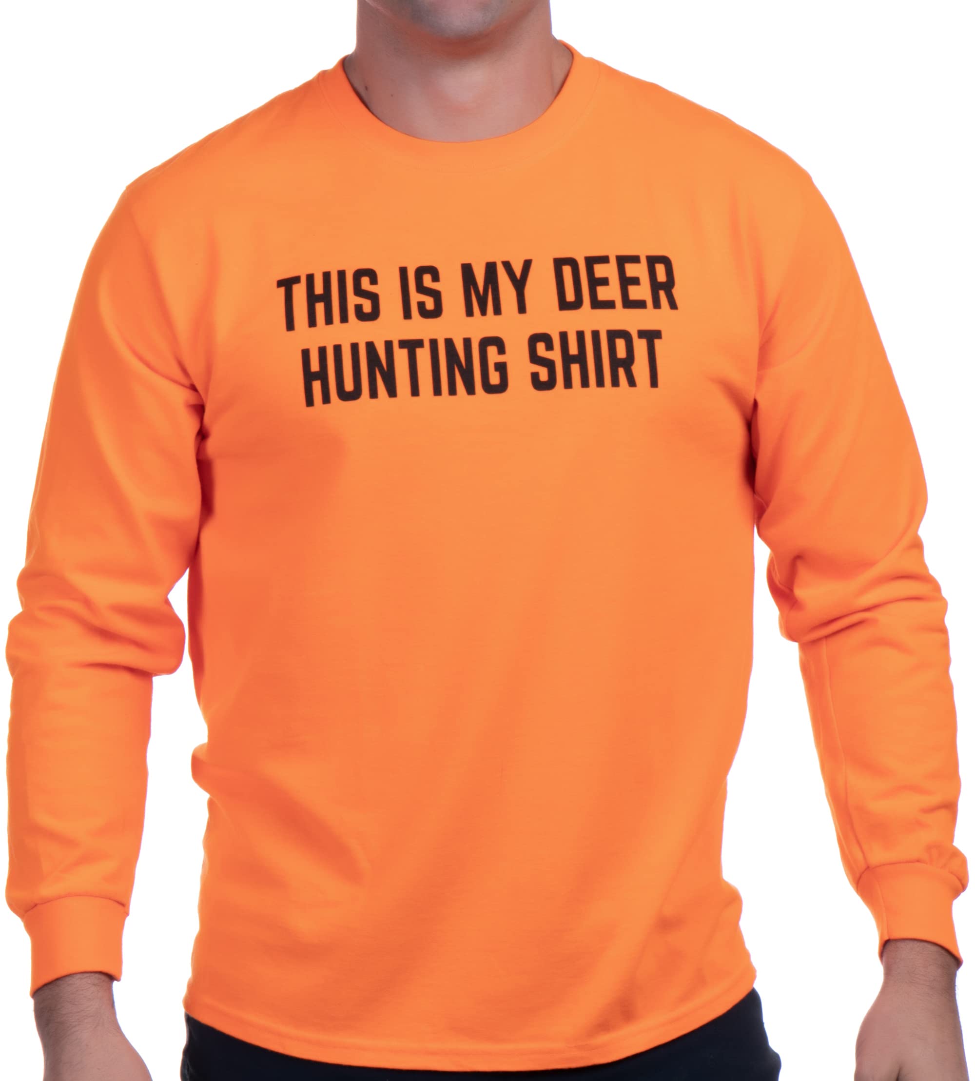 This is My Deer Hunting Shirt | Funny Hunter Blaze Orange Safety Clothes T-Shirt