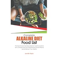 COMPLETE ALKALINE DIET FOOD LIST: A Comprehensive Acid-Base Balance Healthy Guideline with a Simple Food List (Understand pH, Know What to Eat and Reclaim Your Health). COMPLETE ALKALINE DIET FOOD LIST: A Comprehensive Acid-Base Balance Healthy Guideline with a Simple Food List (Understand pH, Know What to Eat and Reclaim Your Health). Paperback Kindle