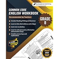 Common Core English Workbook: Grade 8 English Common Core English Workbook: Grade 8 English Paperback